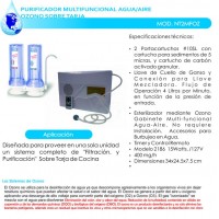 Purificador de Agua Domestico Ozono