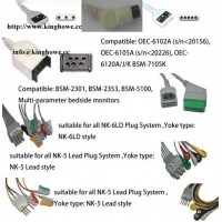 Sell ECG cable for Nihon Kohden