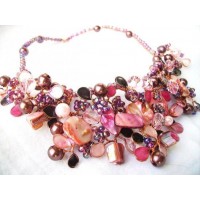 Gargantilla Coral - Accesorios para Fiestas - 15 % descuento envios al interior