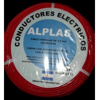 Cable ALPLAS 2,5 mm hasta agotar stock $ 110