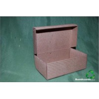 Caja para tarjetas  micro corrugado