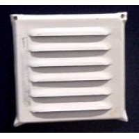 Rejas para ventilacin chapa esmaltada blanca