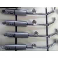 Escape Gilera Smash 110 Cott Rs2r Aluminio- Dos Ruedas Motos