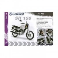 Kit Plasticos Motomel Cg150 Serie 2 Gris - Dos Ruedas Motos