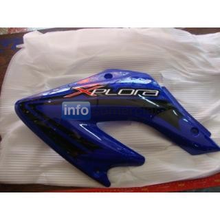 Protector Tanque Motomel Xplora 250 Azul Izquierdo- Dos Rued