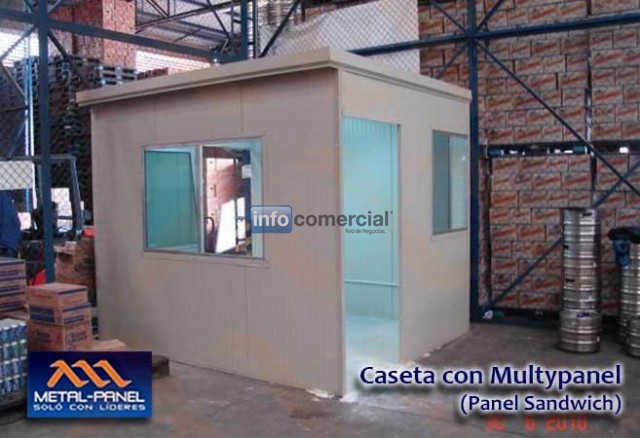 FABRICACION DE CASETAS DE PANEL SANDWICH (Multypanel-Ternium) ENSENADA