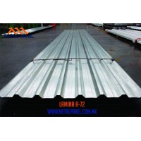 LAMINA ACANALADA R72 (R-72) DE ACERO GUANAJUATO