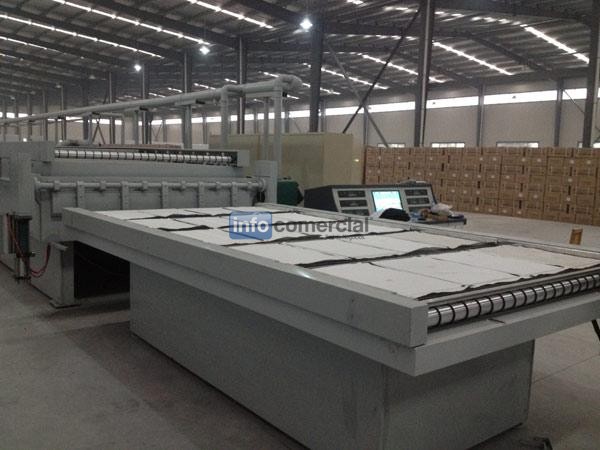 Production line for VIP vacuum insulated panel