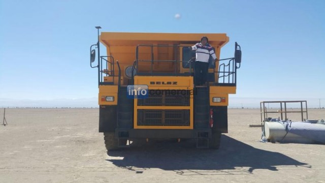 CAMION TOLVA.MARCA BELAZ PARA 50 TONS.AO 2011.MOTOR CUMMINS.