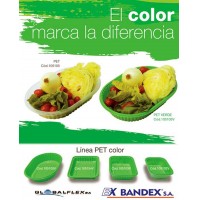 Bandejas de color Verde