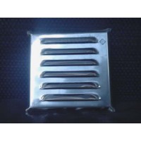 Rejas para ventilacin acero inoxidable / Grills for ventilation of stainless steel.