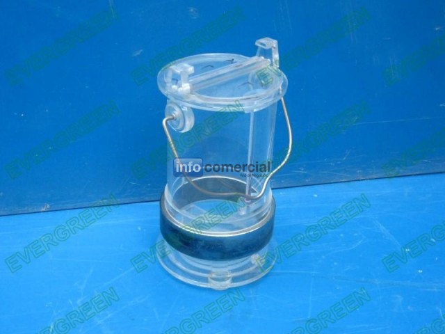 Colector de agua de la muestra de plexiglás