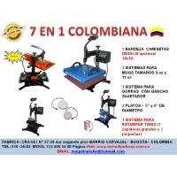 TERMOFIJADORA 7 EN 1 COLOMBIANA