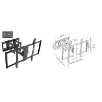 Rack Lnea Profesional para Monitor o Tv de 60