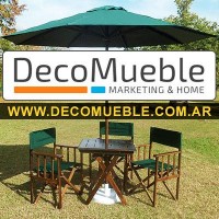 Decomueble Fbrica de Sillas y Mesas Plegables, Sillon Director Plegable, Sombrillas, Reposeras, Camastros