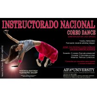 Instructorado Nacional de COREO DANCE (orientación en Jazz) en 5 meses