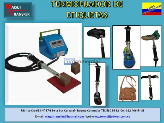 MAQUINA ETIQUETADORA PARA CALZADO