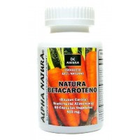 BETACAROTENO (En Frascos de 90 cápsulas de 500 mg.)