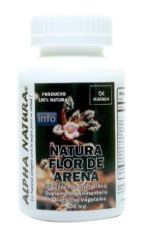 FLOR DE ARENA (En Frascos de 90 cápsulas de 500 mg.)