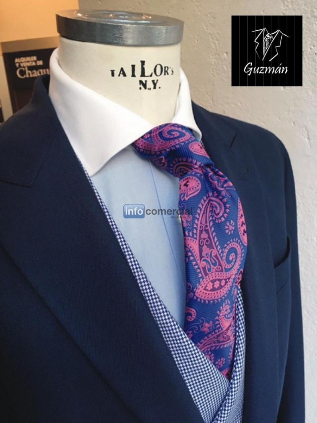 Corbatas bajo pedido paisley 2017 -Trajes Guzmn