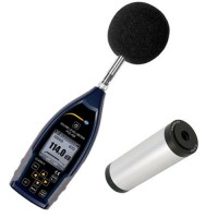 Decibelímetro PCE- 428- Kit con calibrador