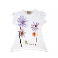 T-Shirt 100% cotton handpainted ecofriendly social responsable