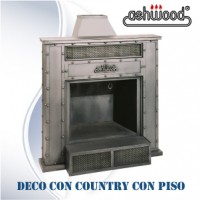 Hogar Decorado Country con Piso