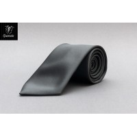 Corbata gris marengo-Trajes Guzmán