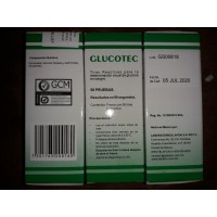 TIRAS REACTIVAS PARA GLUCOSA