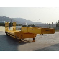 Heavy duty low bed semi trailer