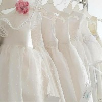 Vestidos de Bautismo y Fiesta para Bebs Artesanales Argentinos de Andrea Moneta Per Bambini Vestidotienda