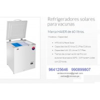 Conservadora  de  vacunas fotovoltaica - Refrigerador  Solar