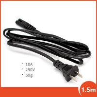 Cable de alimentacin de 2 enchufes, 1,5 M, 2m, 3m, Cable de extensin