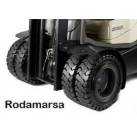 500x8 maciza SOLID TIRES rodamarsa