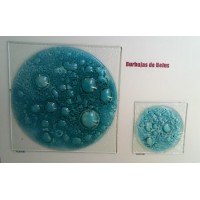 Placa Ceramica Burbujas de Belus 10 x 10 cm