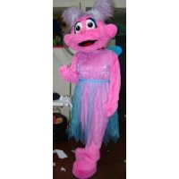 Abby mostro rosado disfraz fiestas infantiles