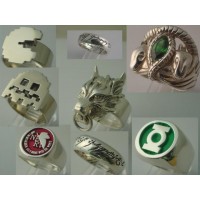 anillos de superheroes