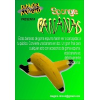 BANANAS DE ESPONJAS (SET DE 2)