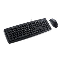 Teclado + Mouse GENIUS RS KB C100 BLACK PS