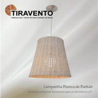 Luz de Rattan Modelo Luxor 