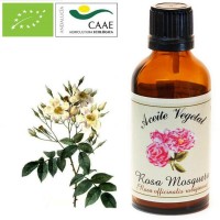 Aceite Vegetal Rosa mosqueta BIO - (Rosa officinalis rubiginosa). 50 ml