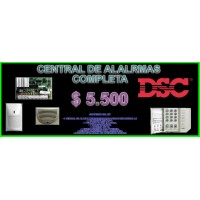 Central de alarmas DSC