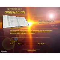 Certificados de Ordenacin Pastoral