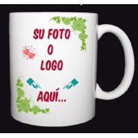 Tazas de cermica personalizadas, con fotos, texto o tu logo...